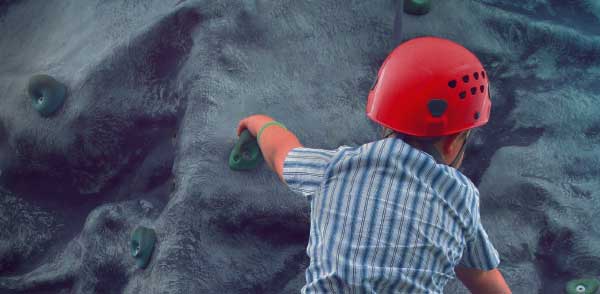 Rock climbing
